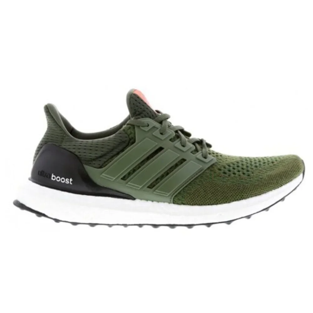 Adidas Men's Ultra Boost 1.0 Sneakers in Base Olive Green Size 8.5 LIKE NEW